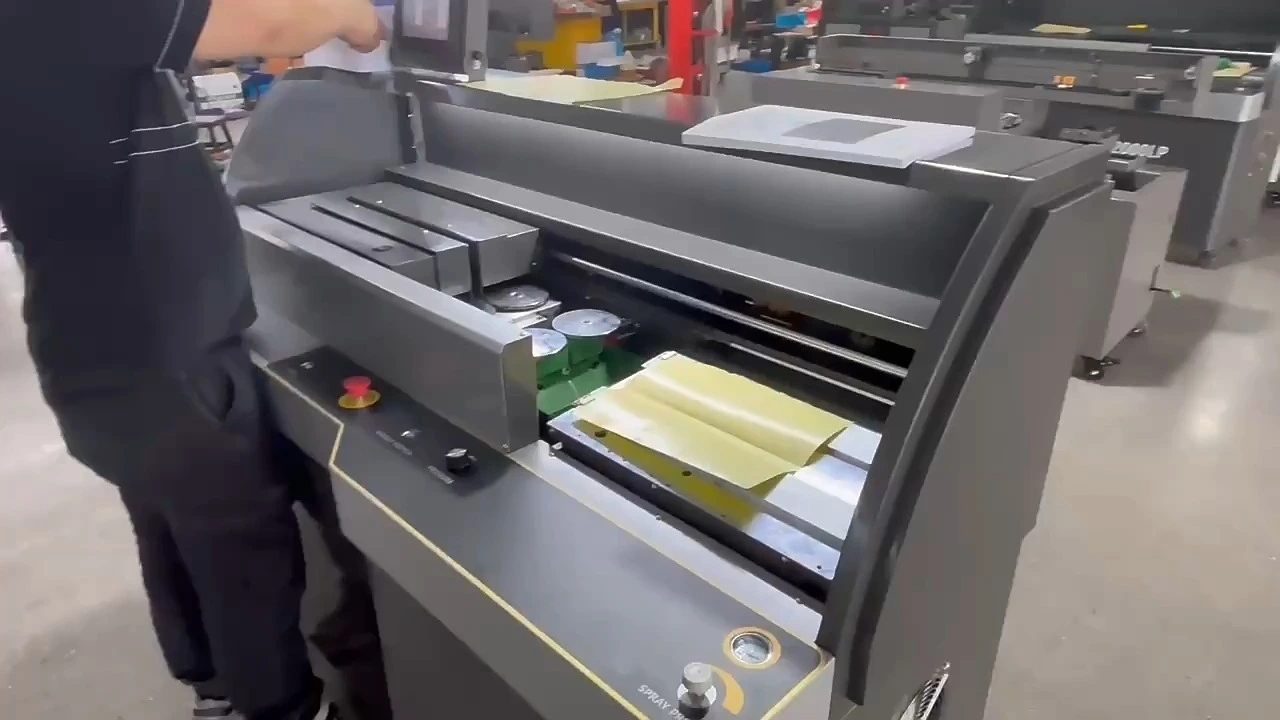 FRONT S2000LP A3 Size 180 Degree Open Hot PUR Glue Binder Binding Machine with Binding Length 460mm Suitable for Coated Paper 1