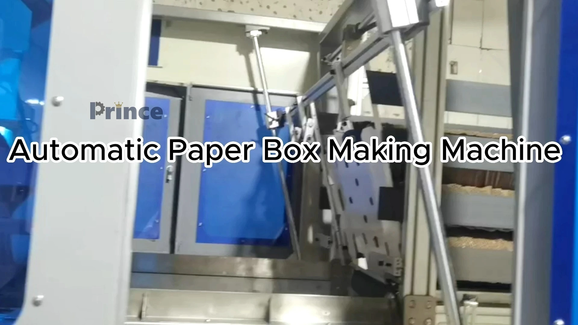 Automatic Carton Fruit and Vegetable Box Making Machine 1