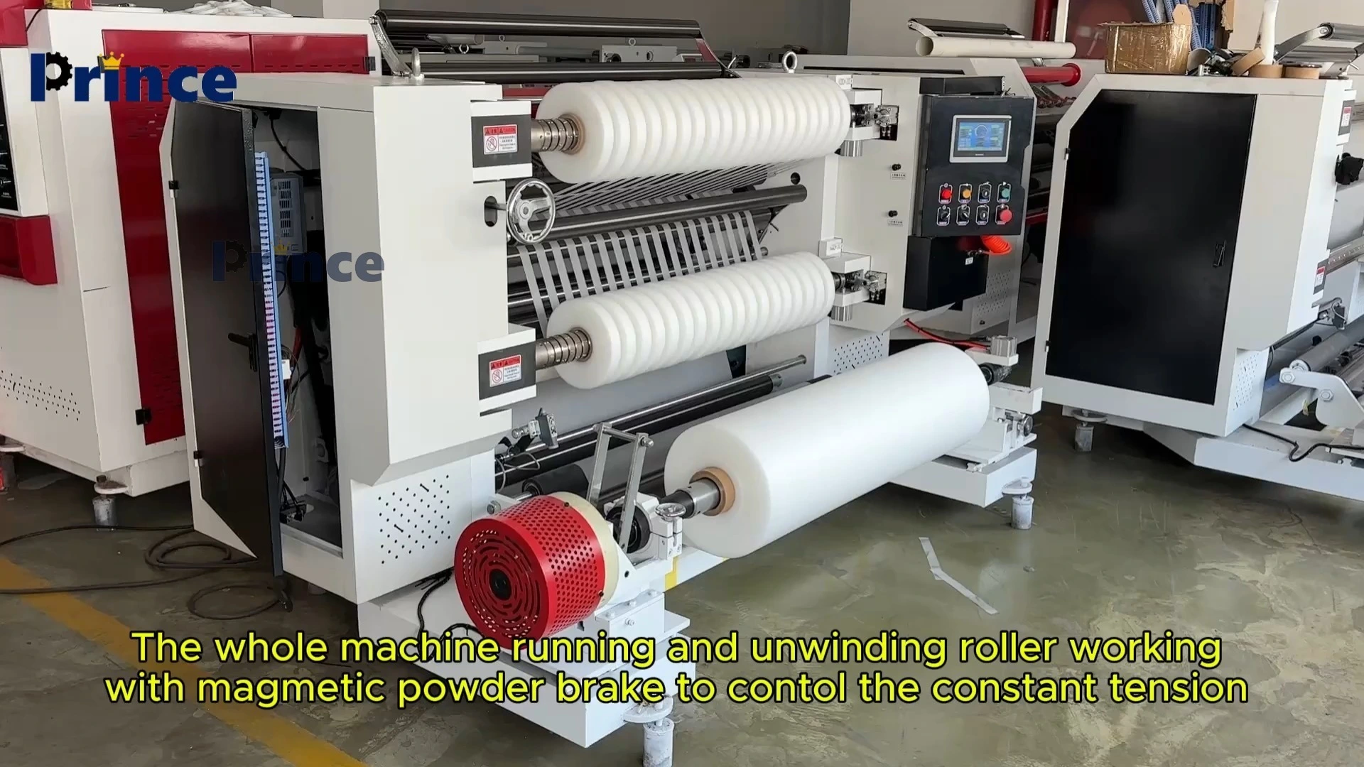 PRINCE ZM-LS9-1300 슬리팅 리와인딩 머신 1