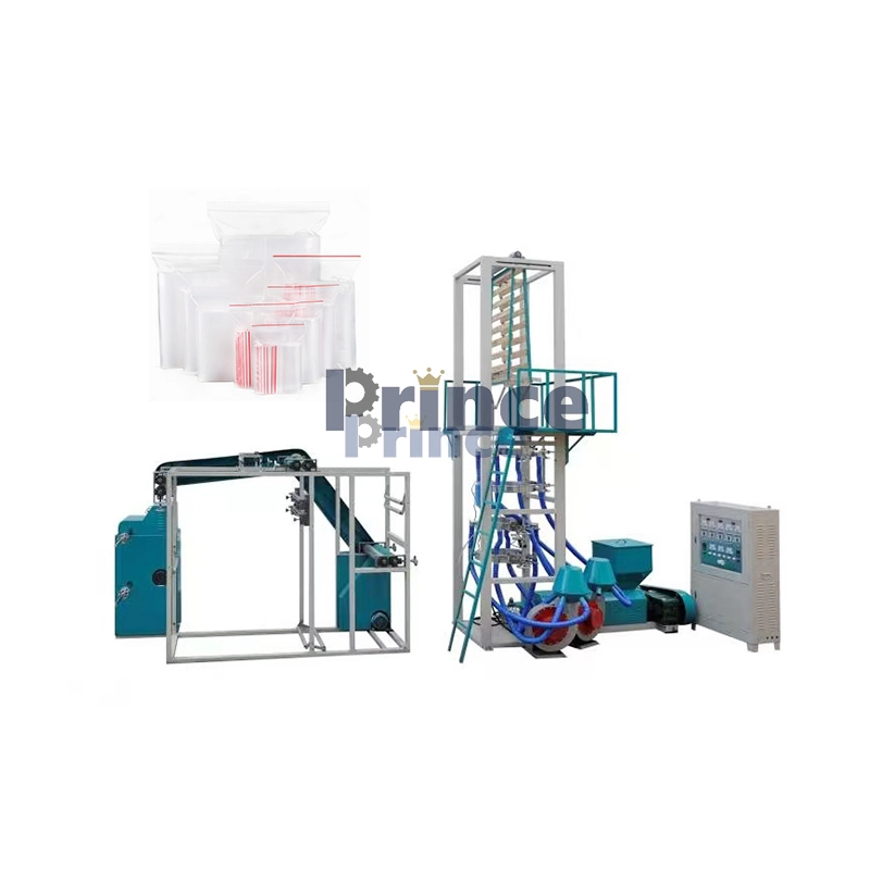 Mesin Peniup Film Ritsleting Pengunci Otomatis Kecepatan Tinggi PRINCE ZM-PR-500/700 1