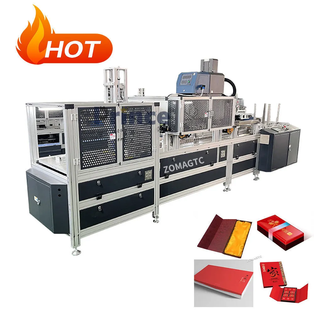 автоматическая фальцевально-склеивающая машина для коробок