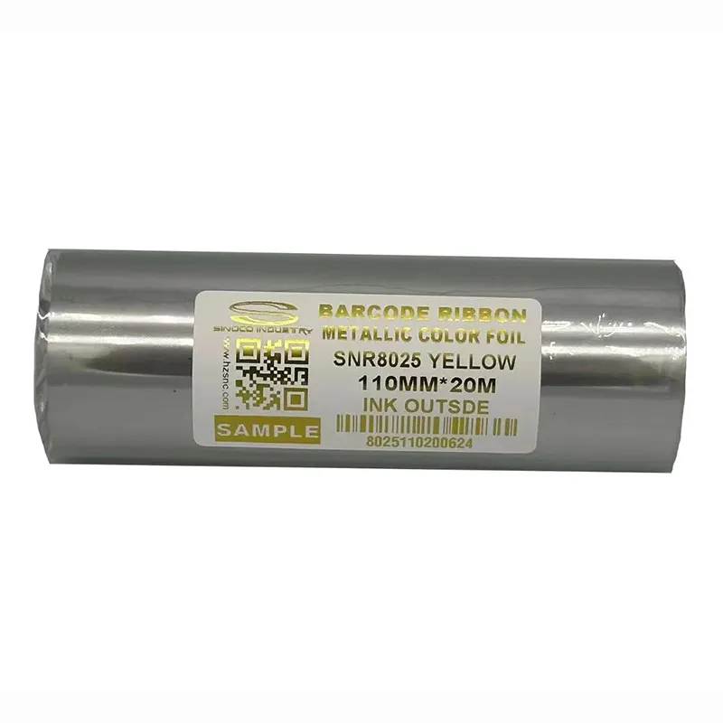 Sinoco Ribbon Metallic Thermal Transfer Ribbon Metallic Thermal Transfer Ribbonsupply 3