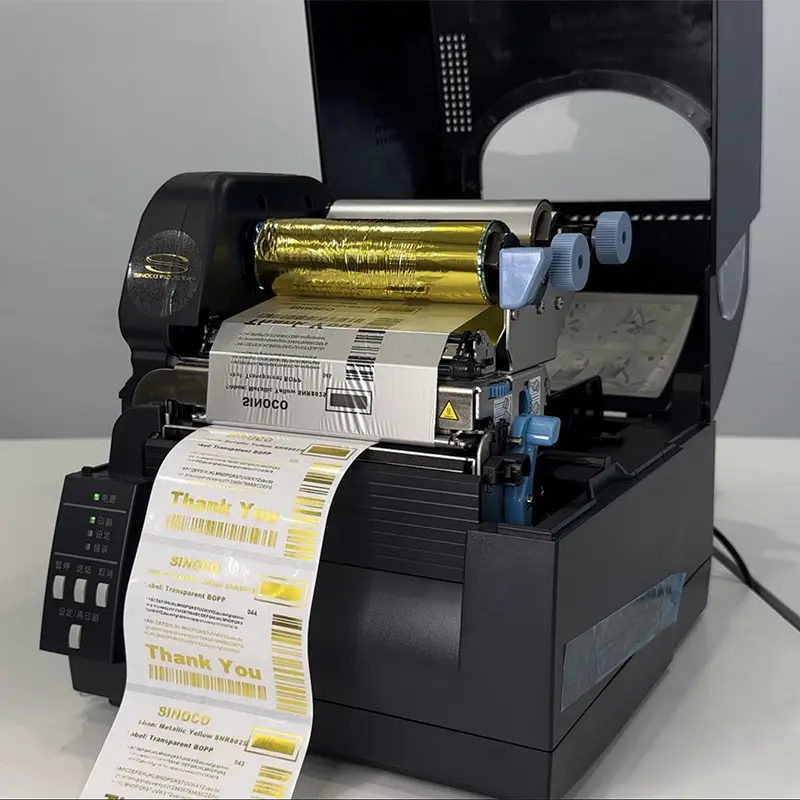 Sinoco Ribbon Metallic Thermal Transfer Ribbon Metallic Thermal Transfer Ribbonsupply 5