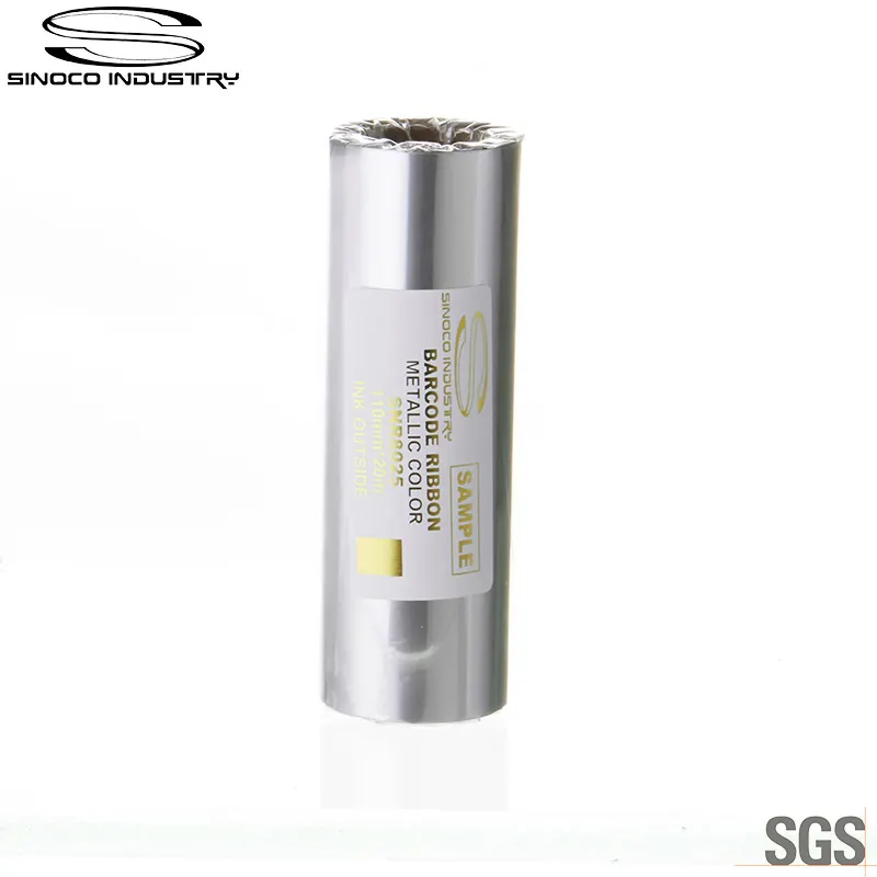 Sinoco Ribbon Metallic Thermal Transfer Ribbon Metallic Thermal Transfer Ribbonsupply 2