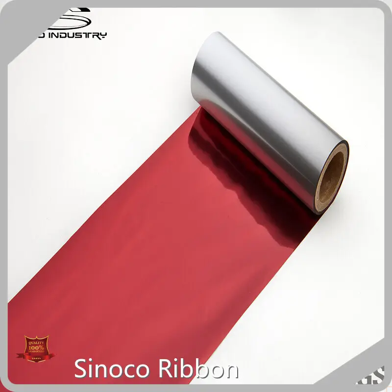 Sinoco Ribbon Red Thermal Transfer Ribbon Red Thermal Transfer Ribbonsupply 1