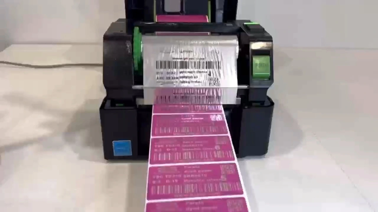 Hot Sale Metallic Silver Color Resin Ribbon Thermal Transfer Ribbon For Industrial Printing Use 1