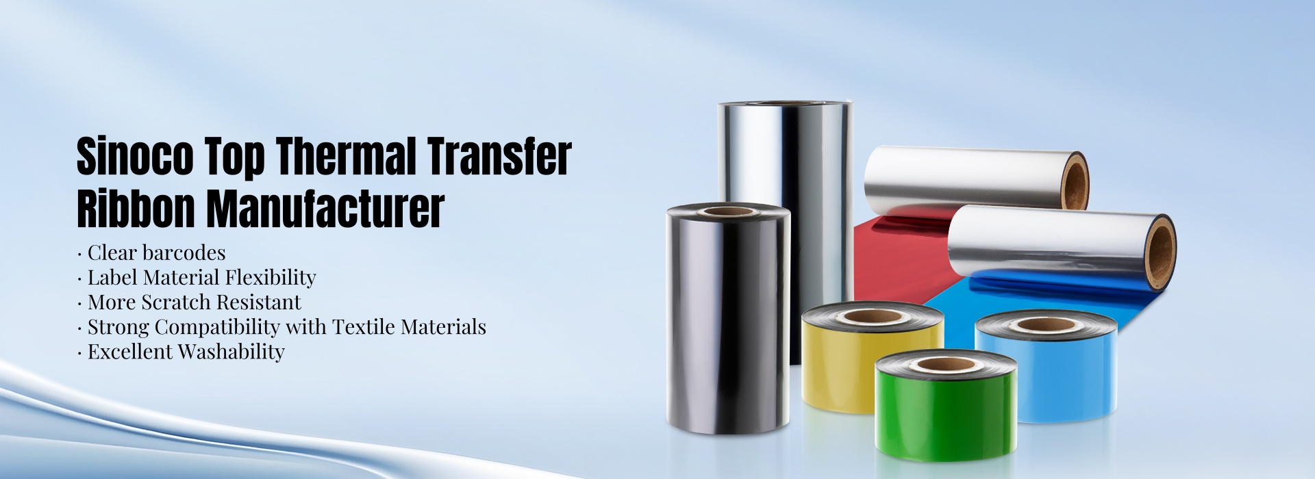 Since 2013Thermal Transfer Ribbon & Printer Ribbon  Manufacturer