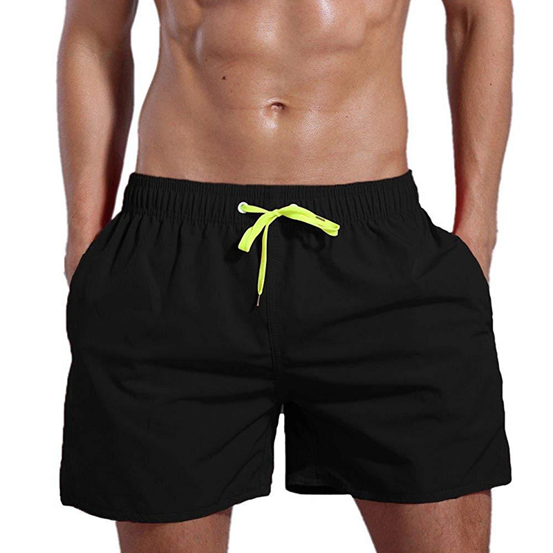 Mores hominis consilium truncos natant, nativus consilium sinum et drawcord gratum, velox siccum et anti-UV Vestibulum beachwear 1