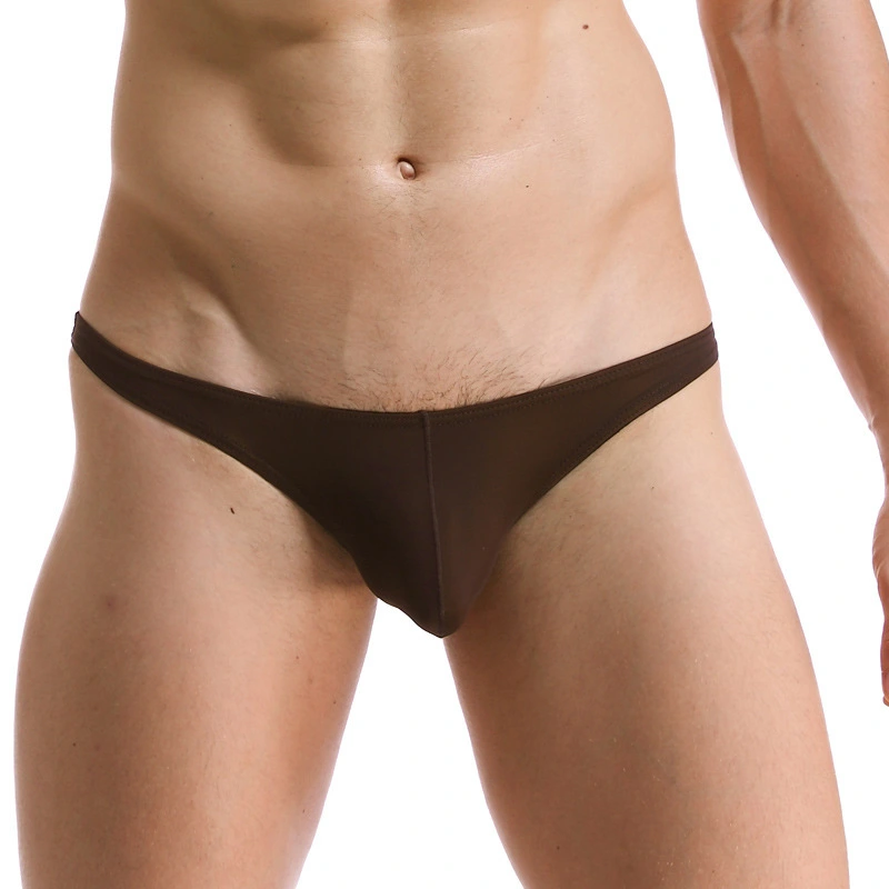 Anpassad design Super Fine Super Cool Fabric Man's Sexy Sensual Thong, Fashion Design Low Rise Mans korta underkläder 1