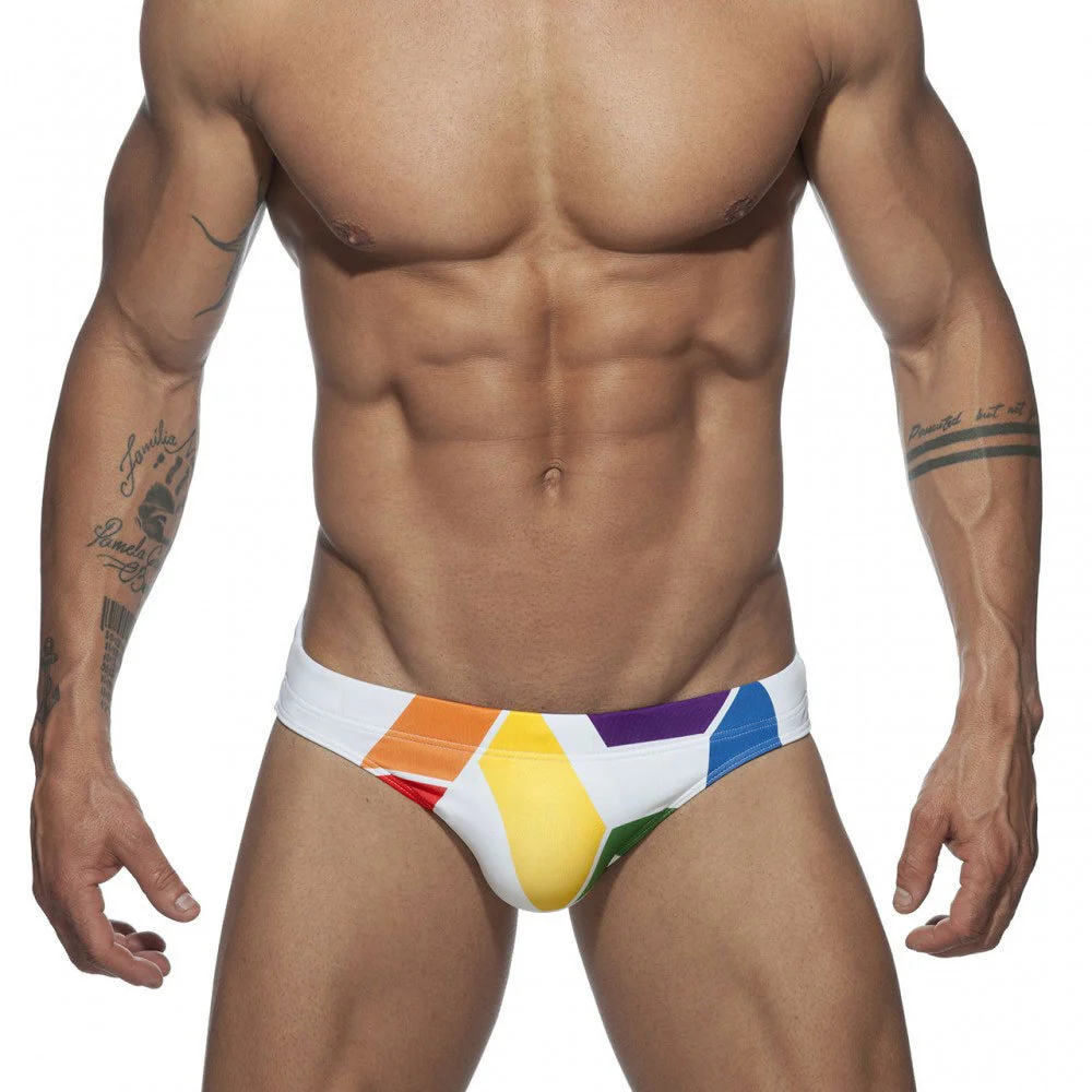 GZFZ-UXH069-1 Fabricante de trajes de baño Bikini Bikini Briefs Modos impresos Bajones de baño Eco 1