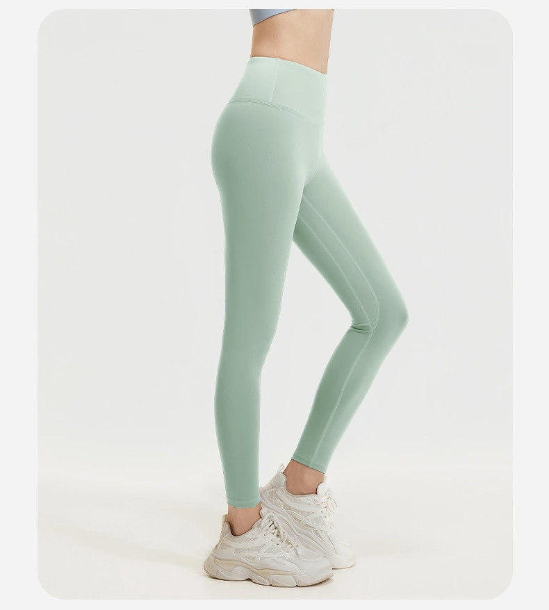 Women's High Waist Solid Fitness Leggings - Fitness Clothing Manufacturer 1