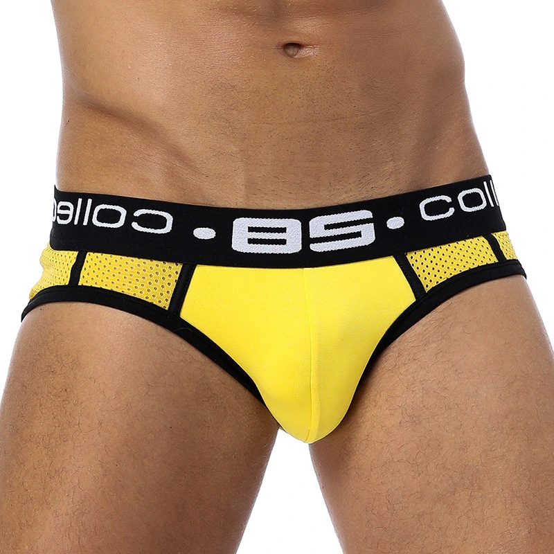 GZADN-BS107 Brístí Faiseanta Paistí Dathacha Meánchoime d'Fhir Brístí Trangile Sexy Breathable d'Fhir 1