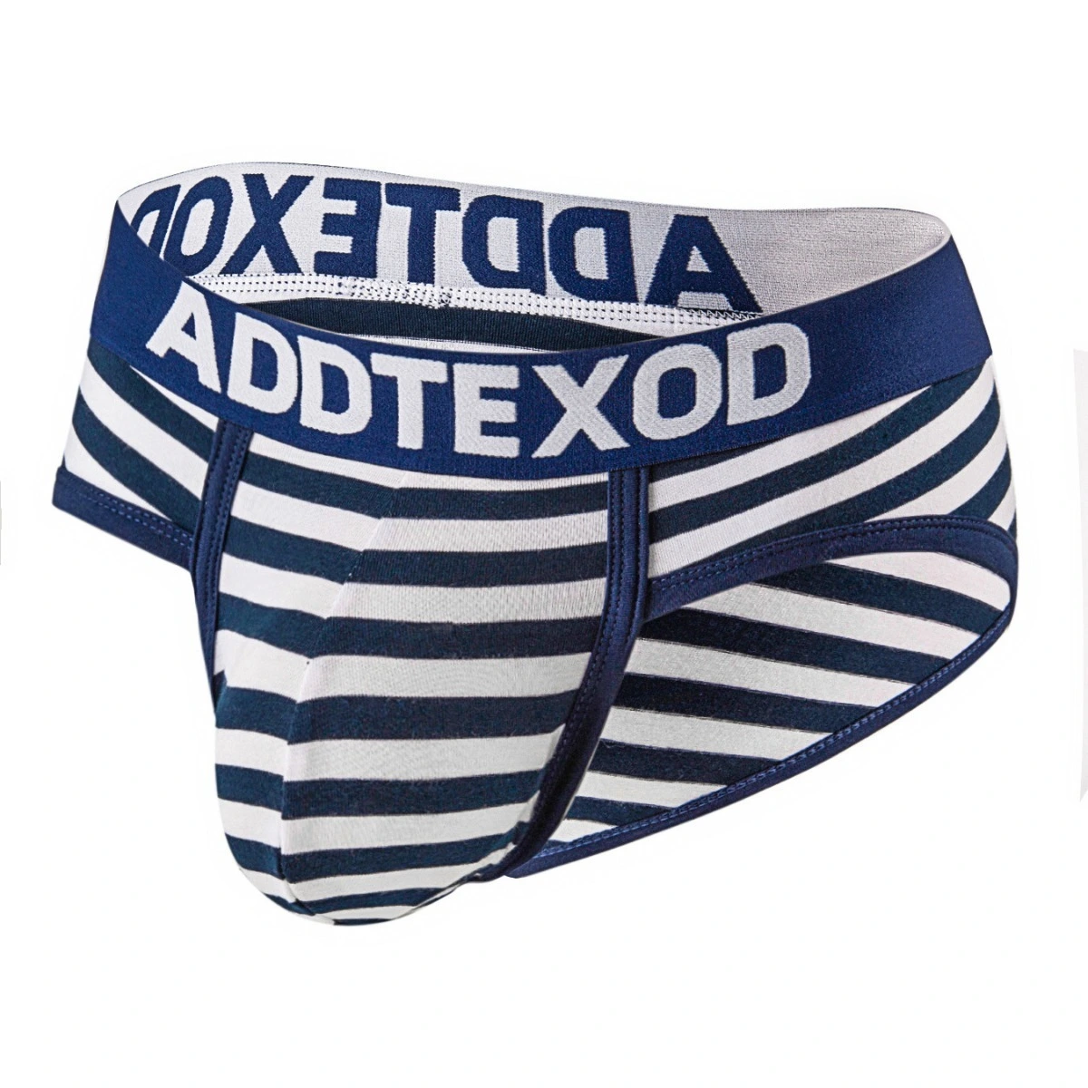 DX447 brugerdefineret taljebånd, sexet trekant, lav talje, tripe-print, herreundertøj, strikket stof 1