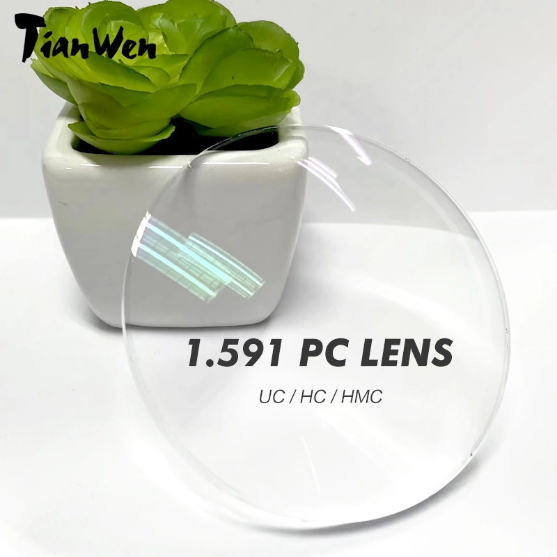 1.591 Polycarbonate HMC GREEN or BLUE COATING Finished Lense 1