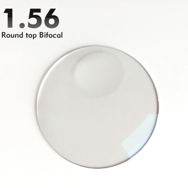 1.56 Photochromic Bifocal Round Top Blue Block HMC LENSE 1