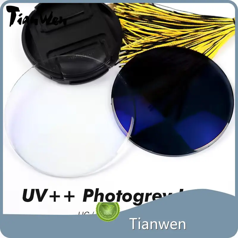 Blue Photochromic Lenses Green Coatingsupply 1