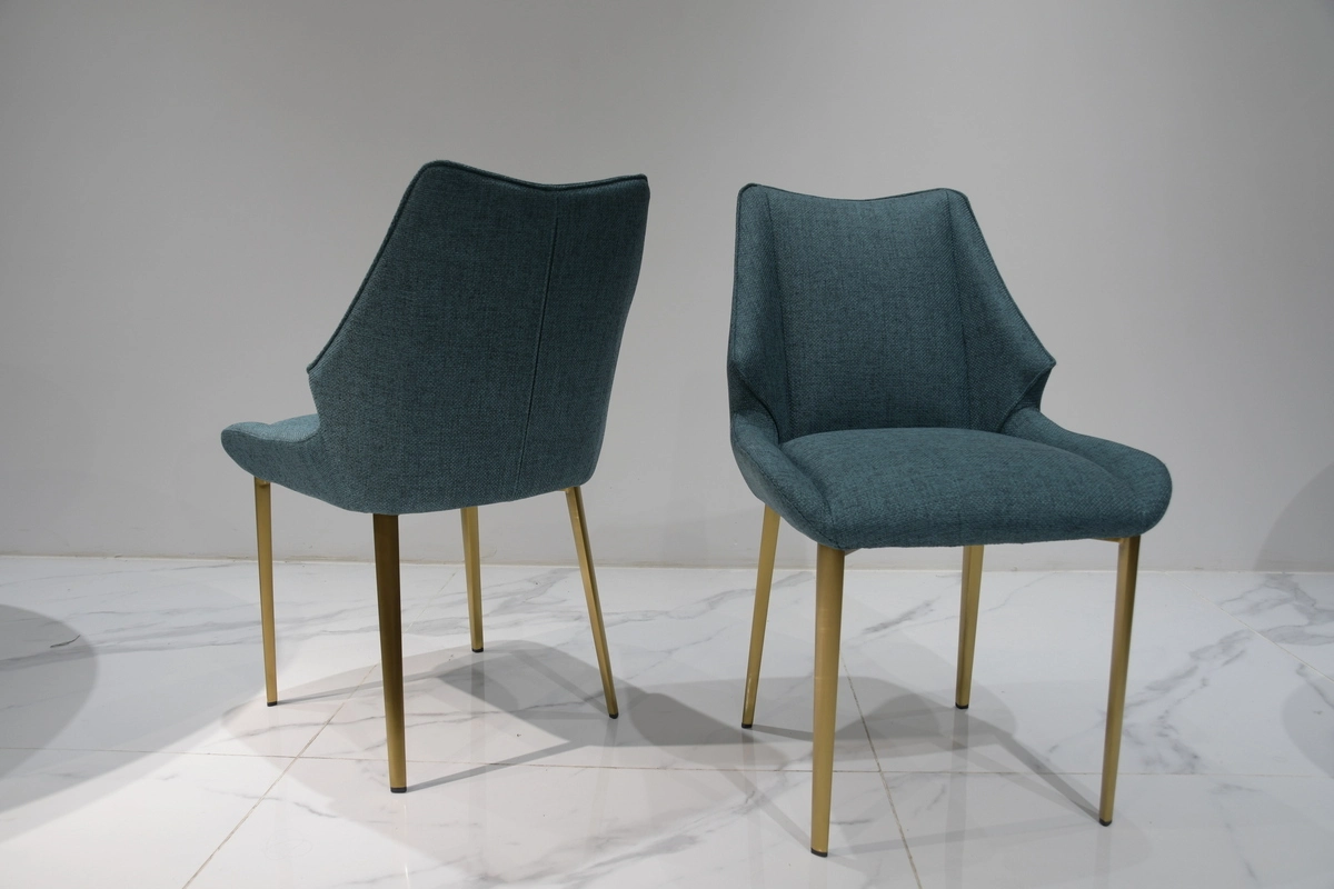 Comfort Home Precio de fábrica silla de comedor cubierta de tela de estilo moderno C225 1