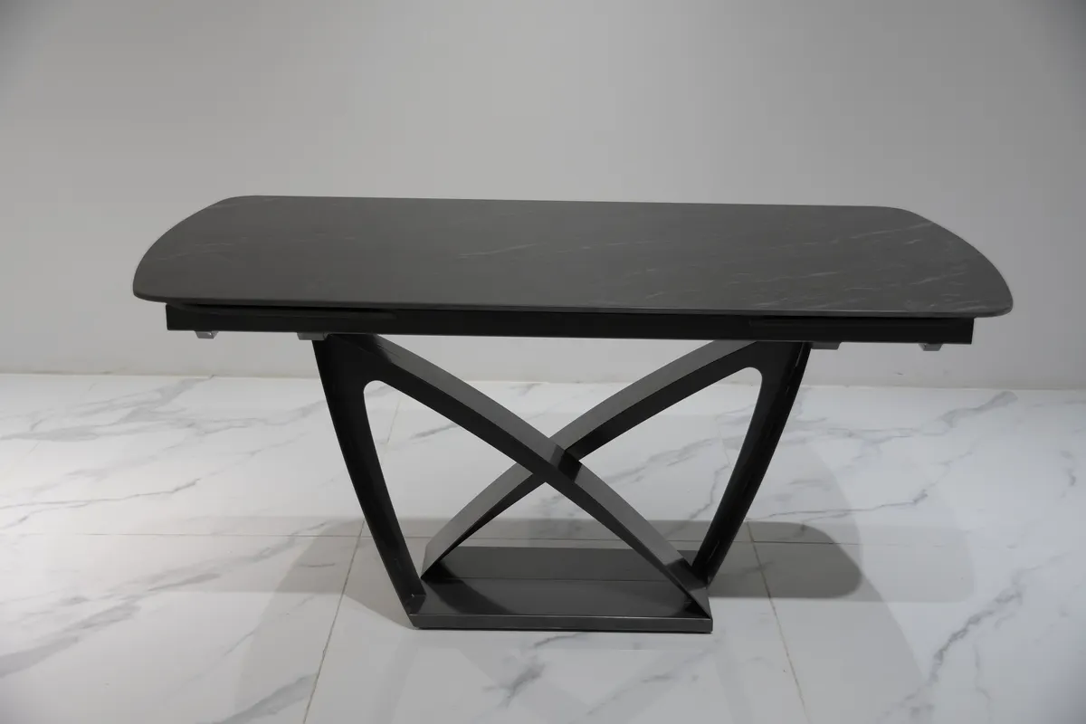 Expandable Round Dining Table 1PC/2CTNS by Comfort Home 6