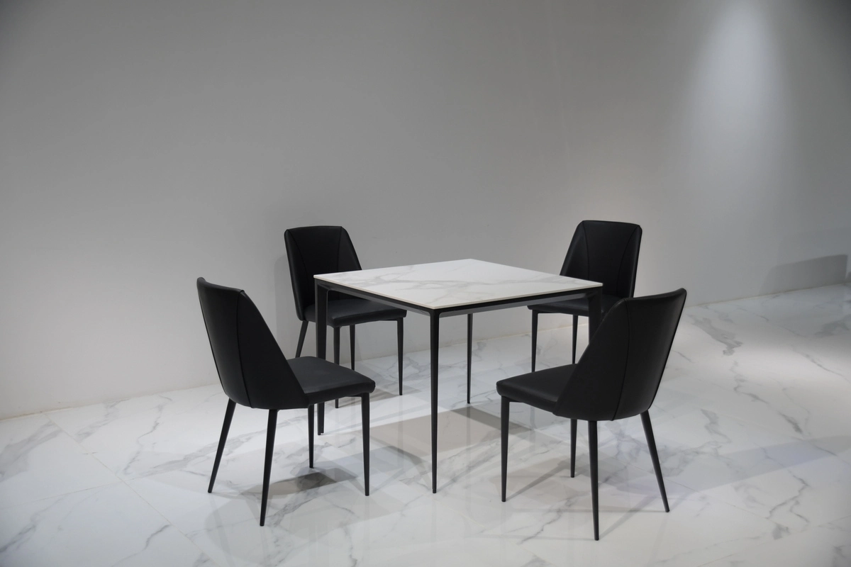 Comfort Home Good Selling Rectangular Dining Table sintered stone ceramic top DT095/DT095F 1