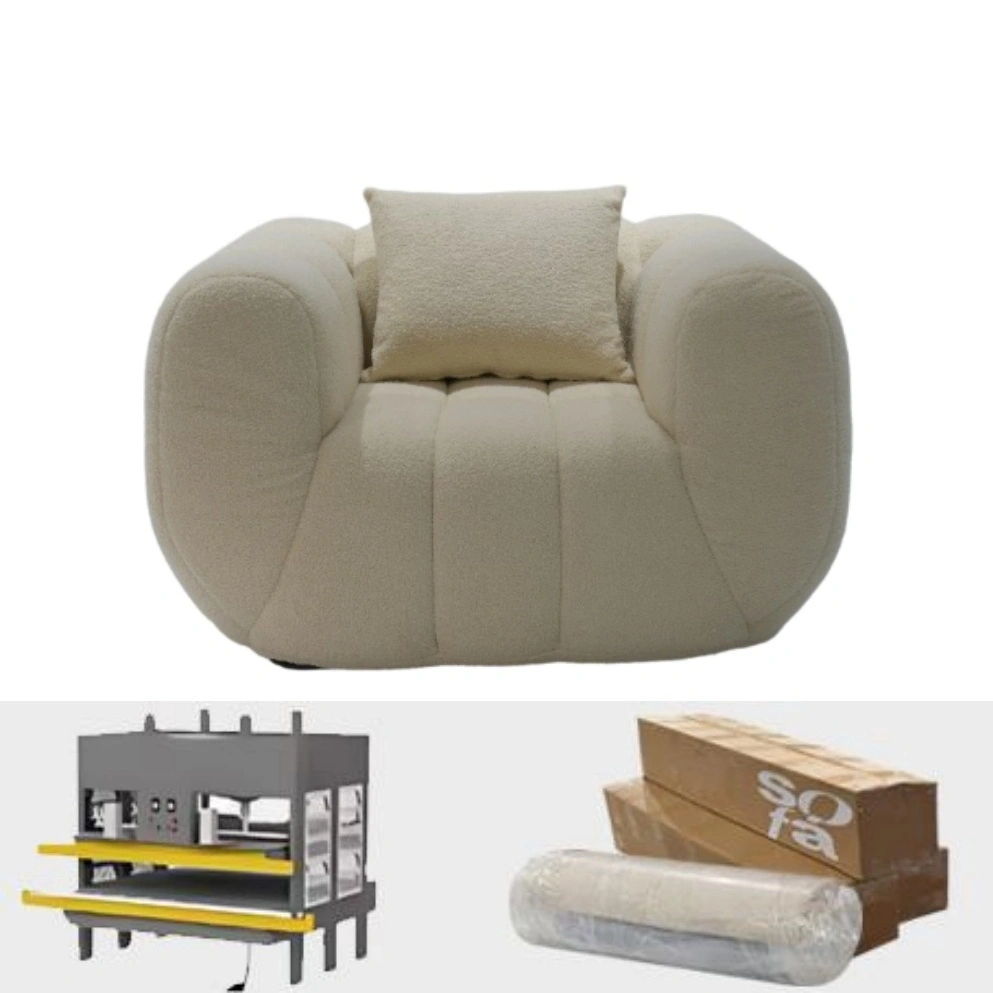 Comfort Home High quality compression sofa luxury fabric new design YS025-1 1