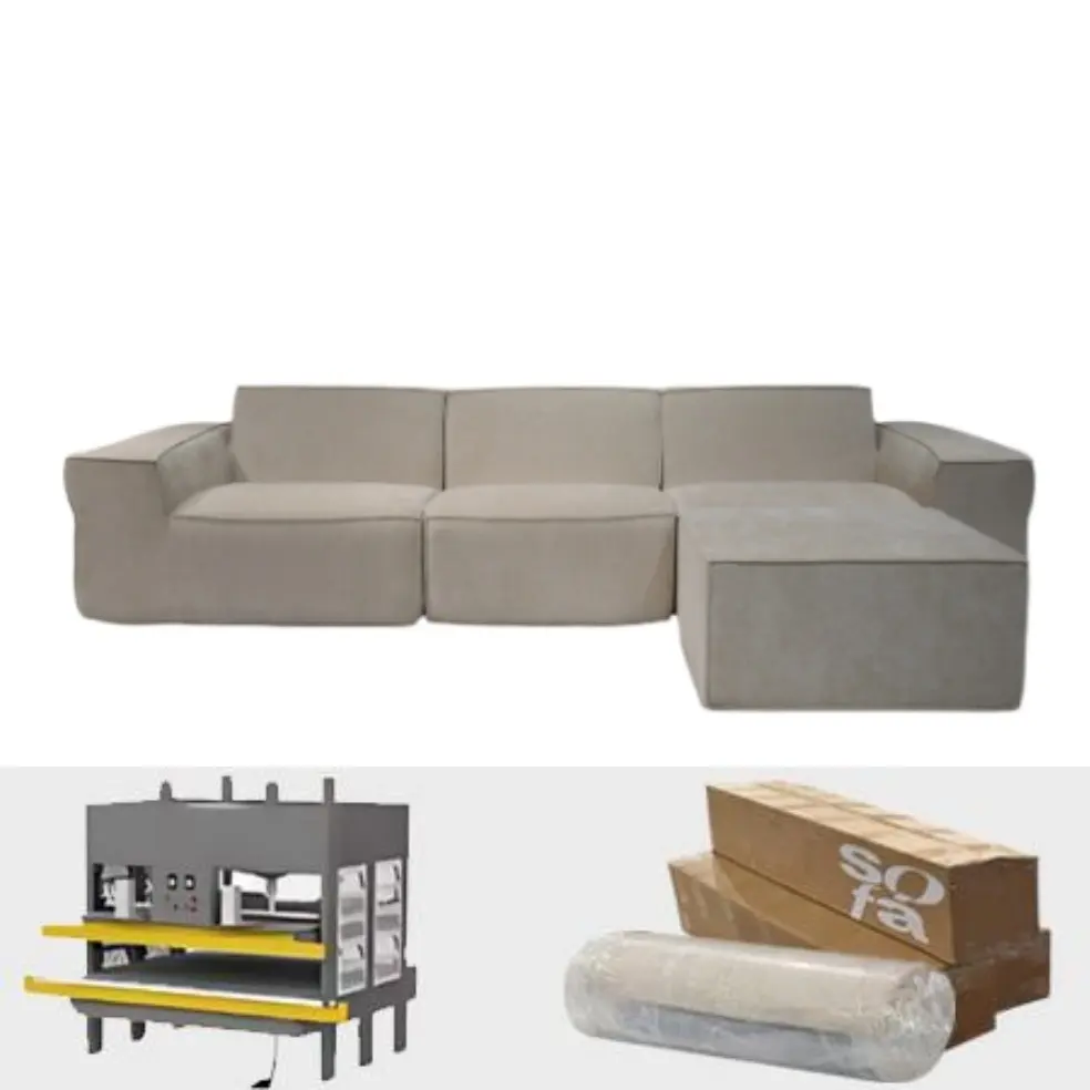 Modular Sleeper Sofa YS001-L by Comfort Home 2
