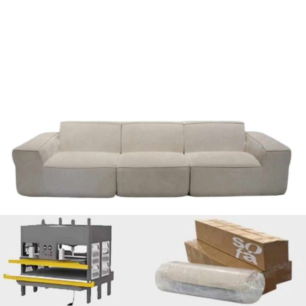 Comfort Home Sofá modular de compresión, el estilo nórdico más popular YS001-Z 1