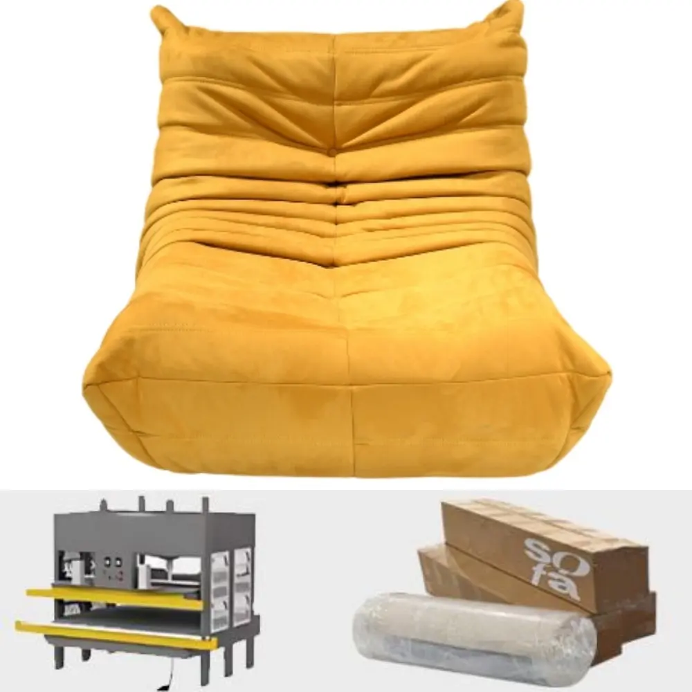 Modular Sofas for Small Spaces 82x100x72cm - - Comfort Home 2