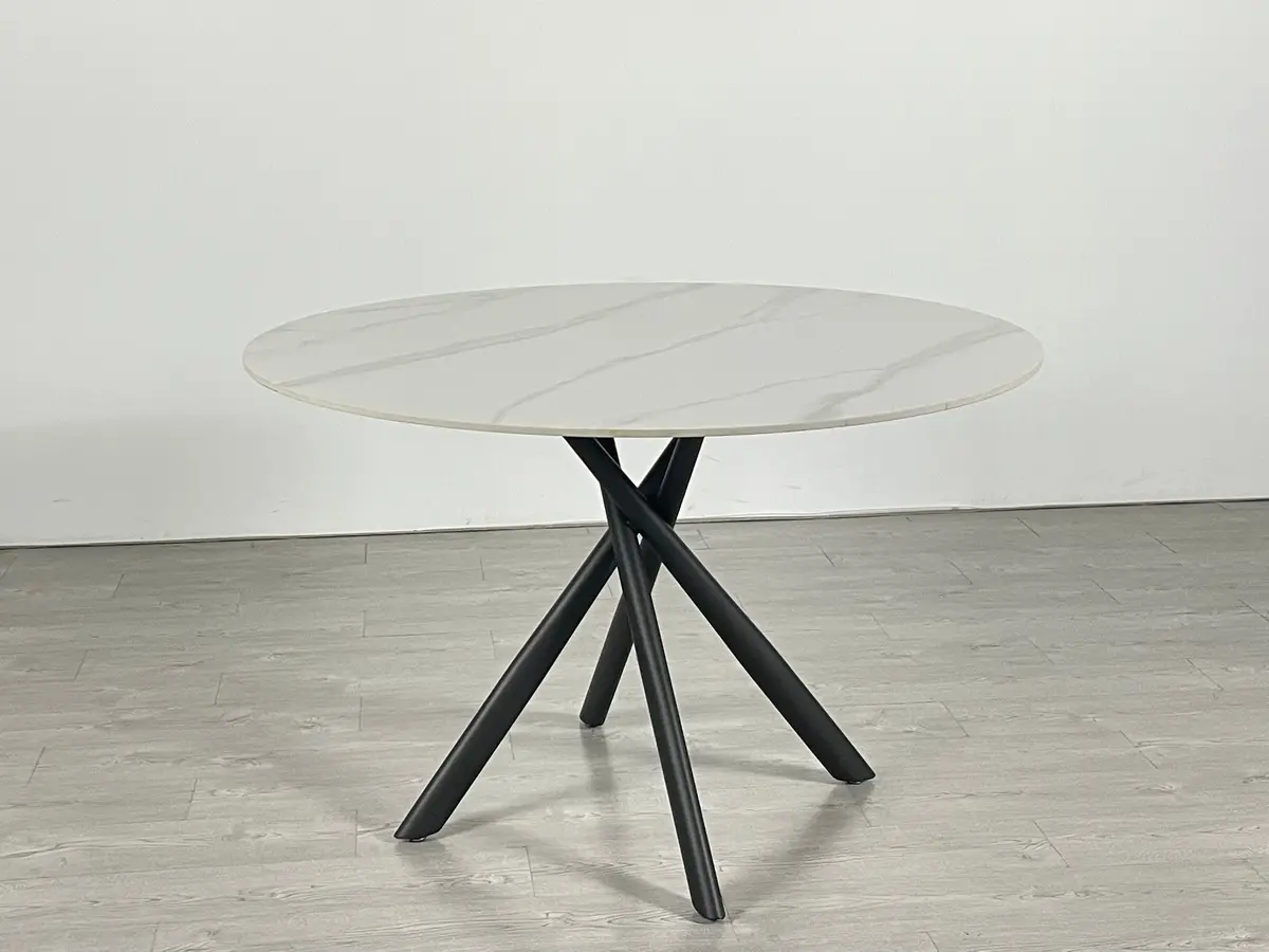 Dining Room Furniture Finish by Dark Grey Powder Coating by Comfort Home 3