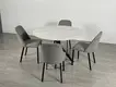 Dining Room Furniture Finish by Dark Grey Powder Coating by Comfort Home 2