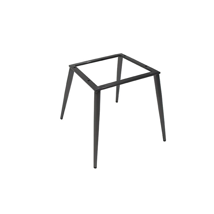 Comfort Home Fashionable Colored black metal leg coffee table chair leg chair base furniture chair frame C031 1