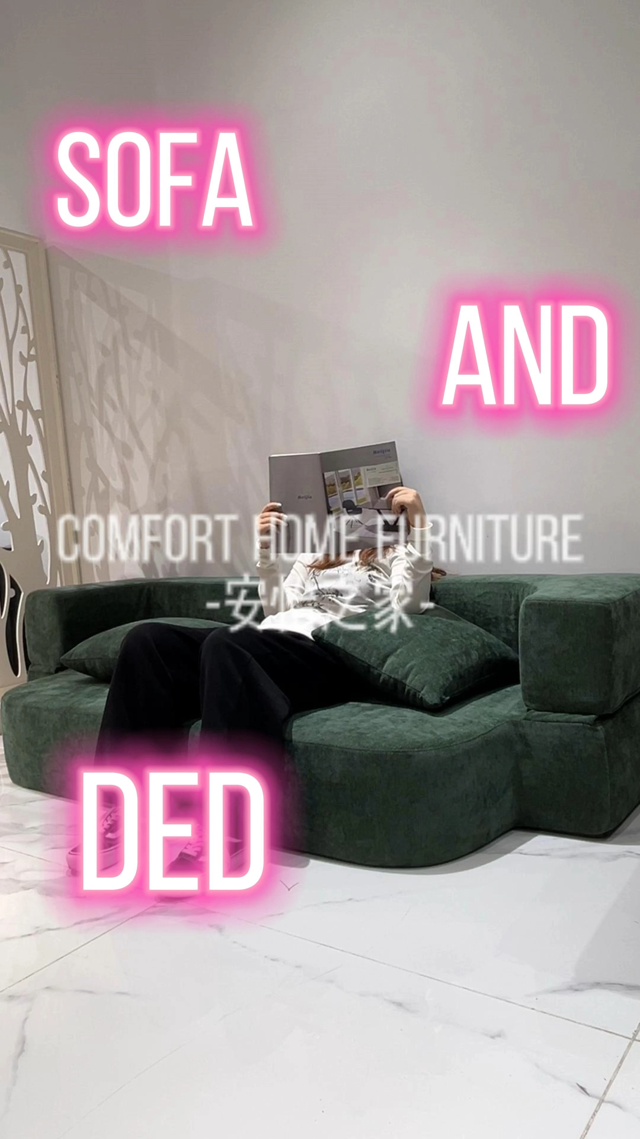 Comfort Home Efficient Compressed Sofa  Cushioned Comfort YS021 1
