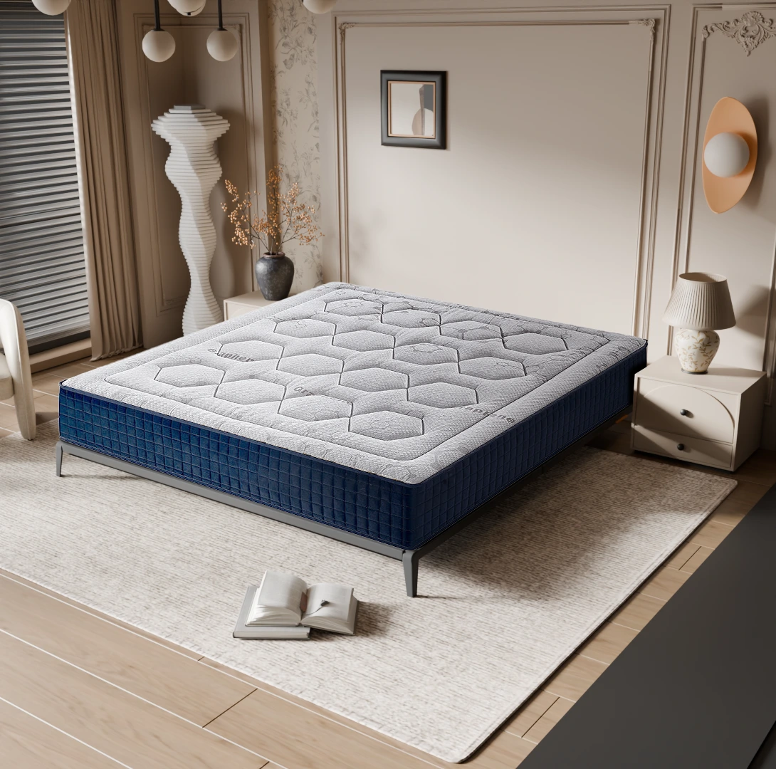 Hot Selling Compress Spring Sleep Mattress Spring Mattress Roll Compressed Queen Size Foam Mattress for Sleep 1