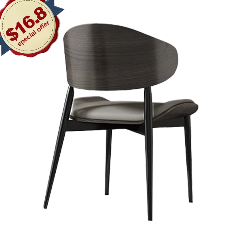 Factory Wholesale Price Dining Room Furniture Cheap Metal Dining Chairs Modern Luxury 1