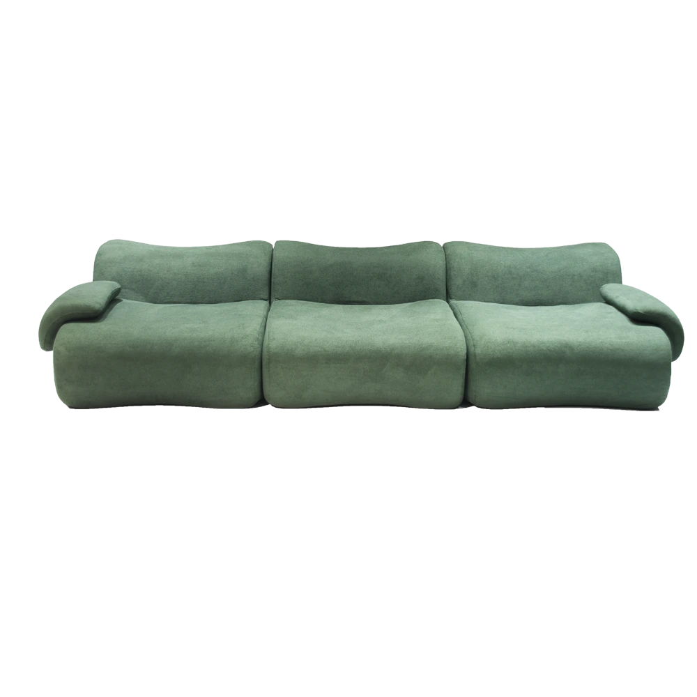 New Style Fabric Compressed Sectional Sofa Vacuum Compression-Sealed Living Room Furniture for Apartment Mall Villa Hospital Use 1