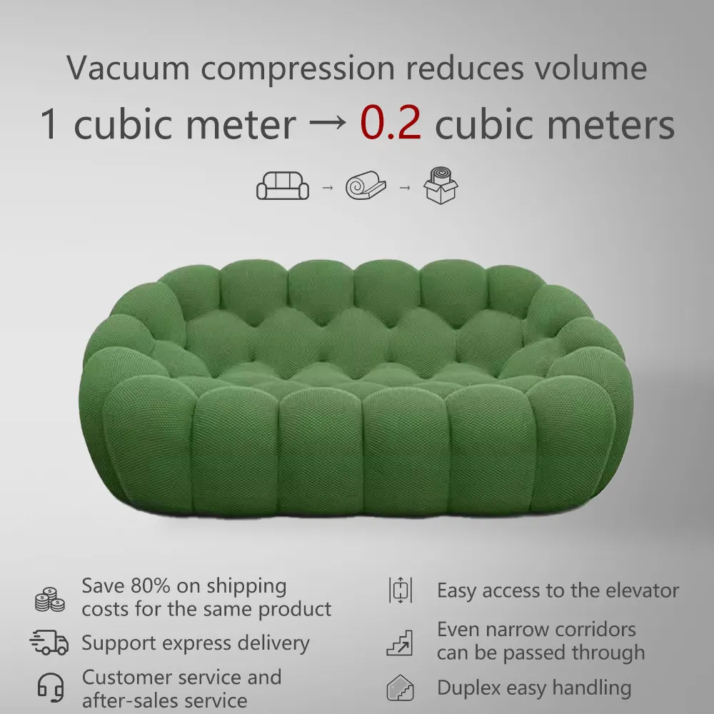 Modular Sleeper Sofa 2 by Comfort Home 3