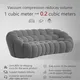 Modular Corner Sofa 135*45*45 by Comfort Home 4