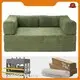 Modular Couch Sectional Fabric + Brushed Stainless Steel Wholesale - Comfort Home 1