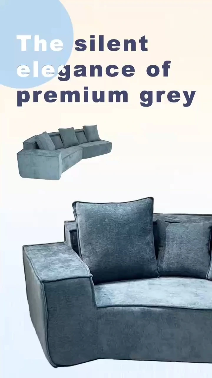 Nordic minimalist tofu block module Italian minimalist modern bread combination sofa 1
