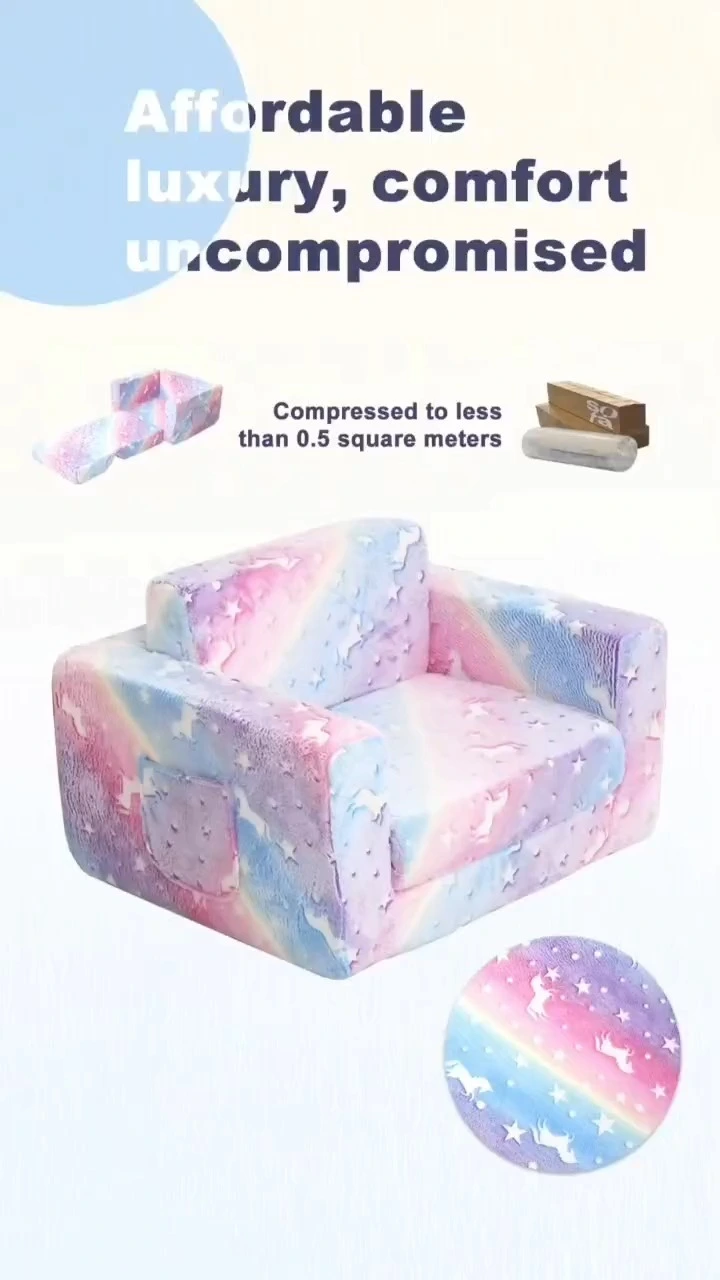 Folding sofa, small unit, can sit or lie down, chair 1