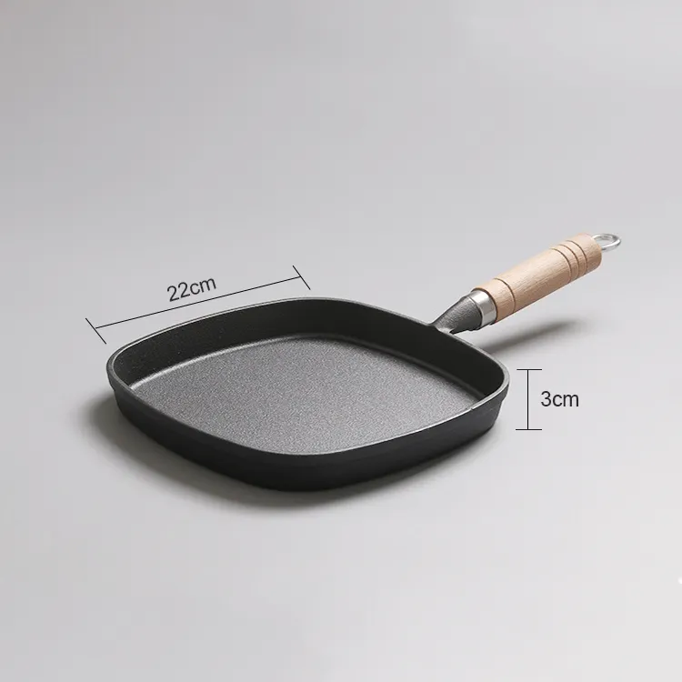 Small Cast Iron Frying Pan - - CAIYI 5