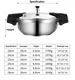 Ss Pressure Cooker by CAIYI 12