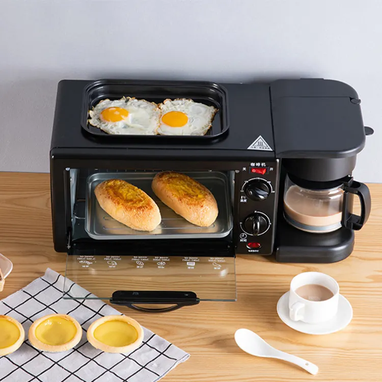 Electric 3 in 1 Breakfast Machine Wholesale - CAIYI 8