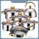 Cookware Pots and Pans Set - - CAIYI 1