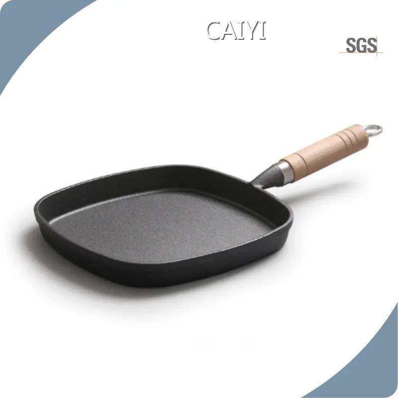 Small Cast Iron Frying Pan - - CAIYI 1