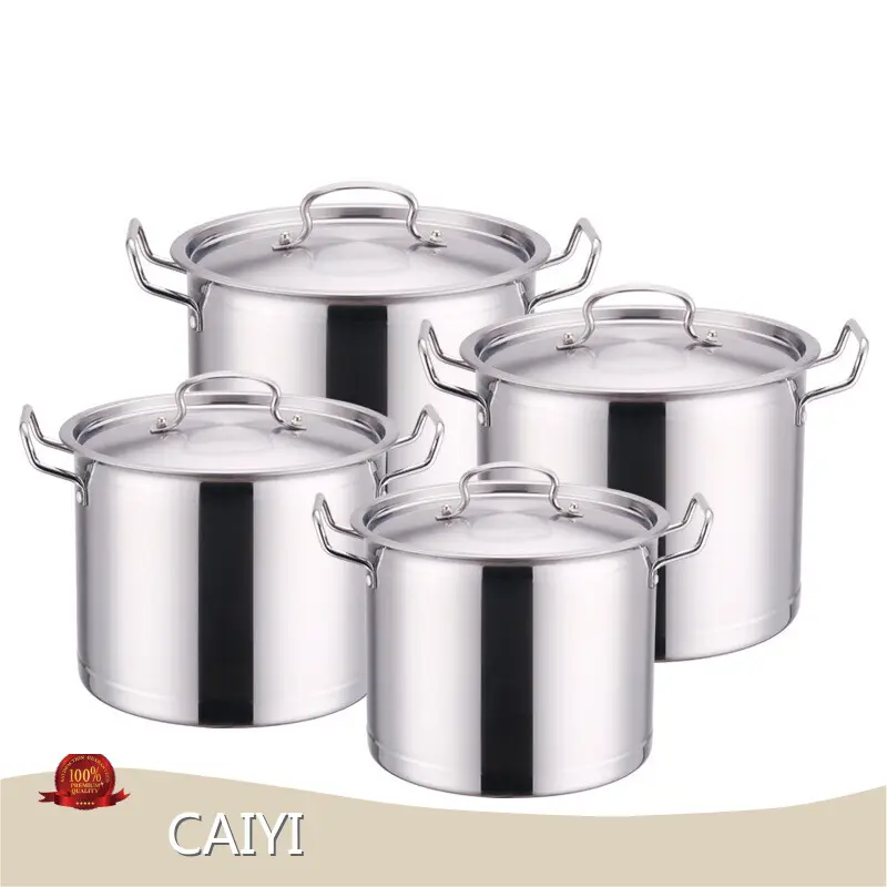 Stock Pot with Lid Wholesale - CAIYI 1