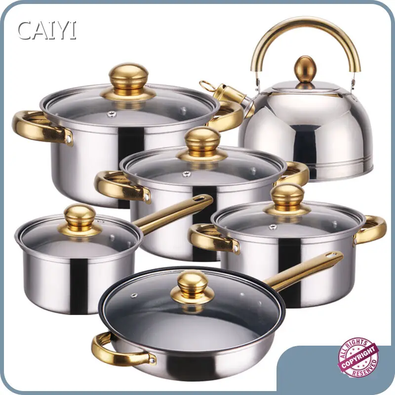 CAIYI Stainless Steel Cooking Utensils Set Price List 1