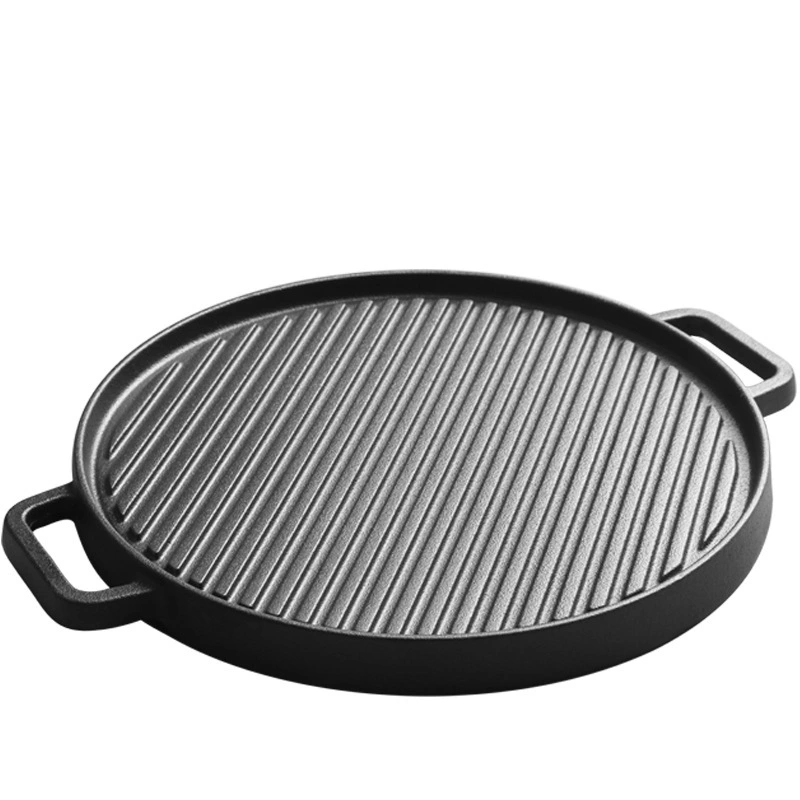 Non Stick Cooking Pans Cast Iron Double-sided Frying Pan 1