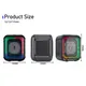 Binko Portable Speaker Black Shell with Color Light Portable Speakerfactory 2