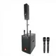 Professional Wireless Speaker Black Shell with Color Light - for Party - Binko 3