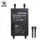 Professional Wireless Speaker Black Shell with Color Light - for Party - Binko 5